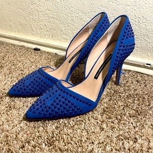 Blue French Connection Forever Pumps